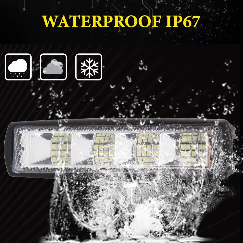 2pcs Motorcycle Headlamps Car Work lights 12V LED Bar Truck Boat Tractor Trailer Off Road Working Light LED spotlight headlamp