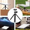 Low Profile Metal Tripod With Oversized Base And Detachable Adapter For Enhanced Stability Optimally Signal Alignment