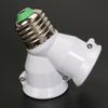 1-10PCS E27 Conversion Head Bulb Socket 2 in 1 lamp Holder Extender Distributor Converter Plug Light Base for LED Bulb Splitter