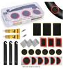 Bicycle Tire Repair Kit with Cold Patch, Glue, and Lever Tools