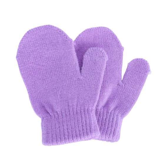 30 Set Kids Winter Beanie Gloves Bulk, Warm Knit Hat Mittens Set, Cold