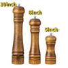 Hand Shake Pepper Grinder Kitchen Manual Solid Wood Pepper Black Pepper Mill Household Sea Salt Pepper Grinding Bottle