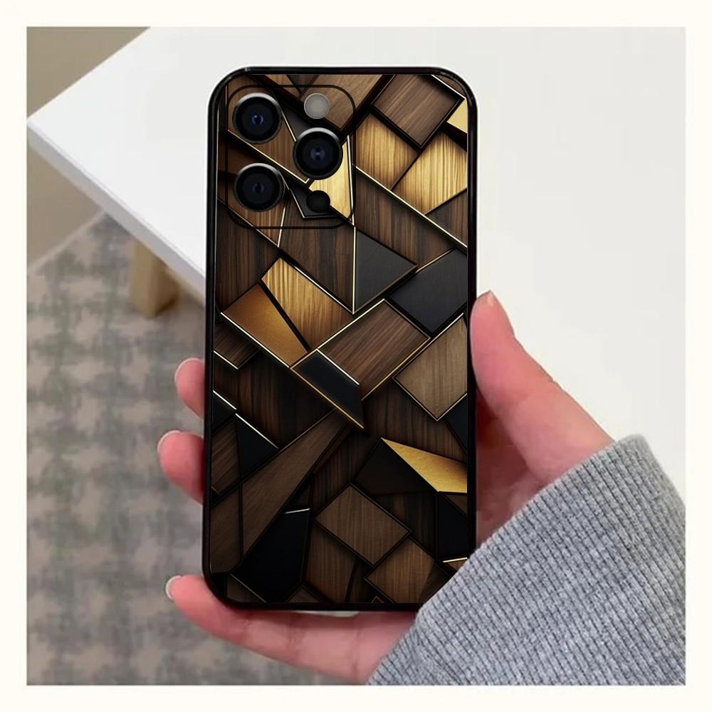

Advanced geometry cool Phone Case For Apple iPhone 15,14,13,12,11,Pro,X,XS,Max,XR,Plus,Mini Soft Black Cover iPhoneXR