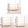 Storage Shelf Wooden Storage Rack 2/3/4 Layer Jewelry Organizer Holder Bracelet Frame  Living Room