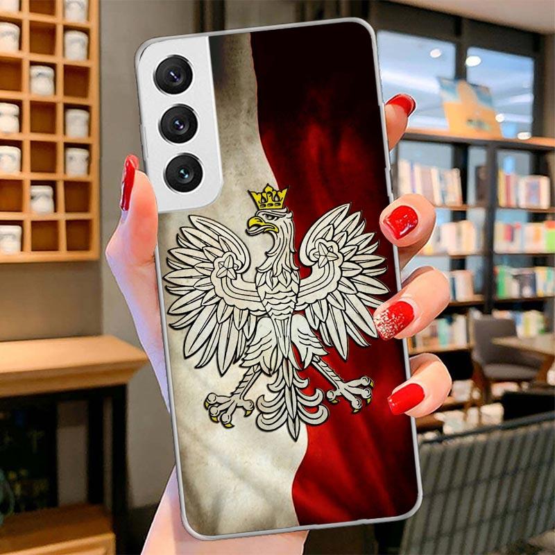 Poland Flag Cover Phone Case For Samsung Galaxy S26 S25 Edge S24 Ultra S23 S22 Plus S21 S20 FE Soft Fundas Shell Galaxy S25 S24