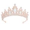 Bridal Crown Tiara Birthday Party Alloy Hairband Rhinestone Queen Hair Accessories Wedding Clothing Crown
