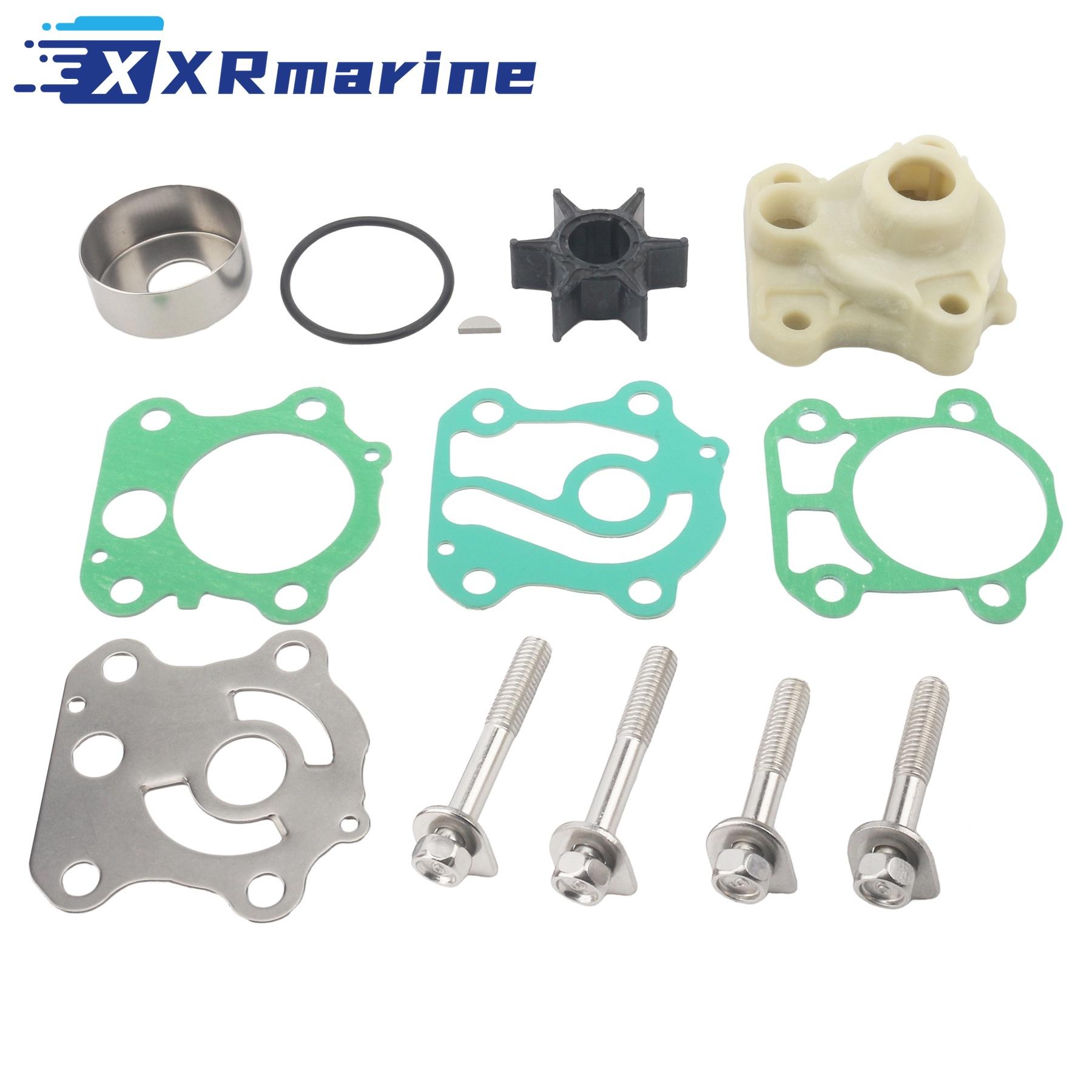 

6H3-W0078-A0 Fits for Yamaha 50 60 70 HP 60F 70B 4-Stroke 50 60 HP FT 50 60 Outboard Engine Water Pump Rebuild Kit 6H3-W0078-00 6H3-W0078-00 18-3461
