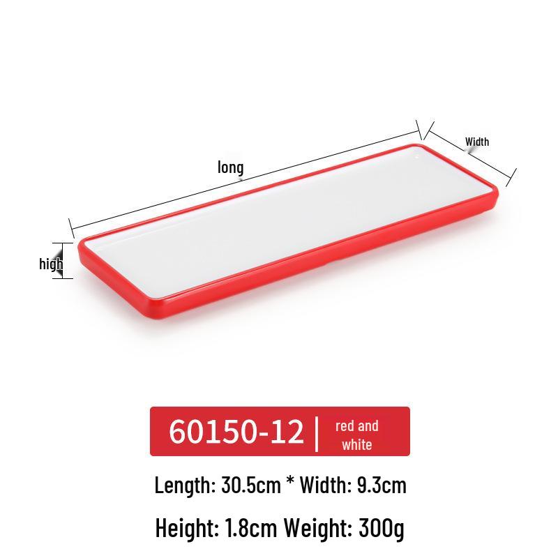 Kaibaiya Melamine Rectangular Sushi & BBQ Tray