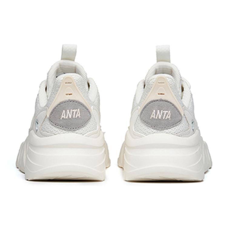 Anta Life Collection Comfortable Low top Sports Casual Shoes Women's White Green Brown 922218823-1