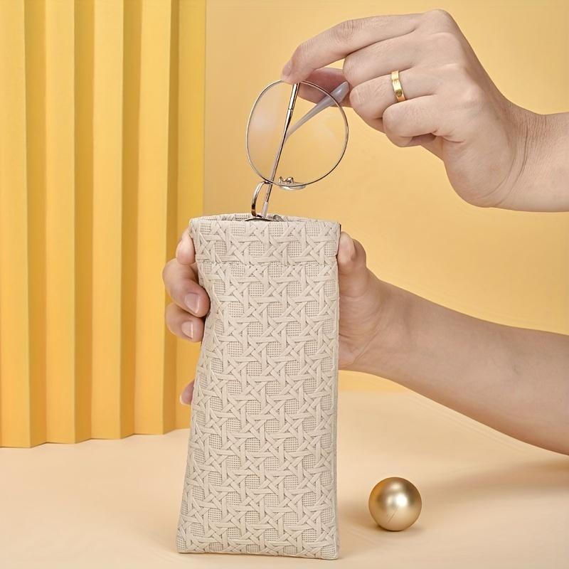 Leather Glasses Bag Cases Waterproof Eye Glasses Sunglasses Pouch Storage Bags Eyewear Accessories Ideal Choice For Gifts
