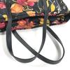 PRADA Flower pattern triangle logo Handbag Shoulder bag, 2-way bag Tote Bag