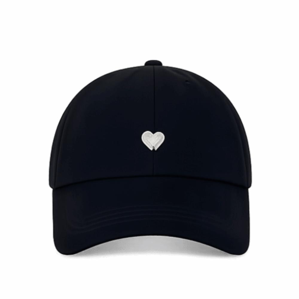 High Ponytail Children's Baseball Cap Love Heart Embroidery Baby Peaked Cap Kids Sun Hat Playing