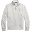 Polo Logo Embroidered Half-Zip Long Sleeve Fleece Sweatshirt Men Sweatshirt MNPOKNI16823406-020