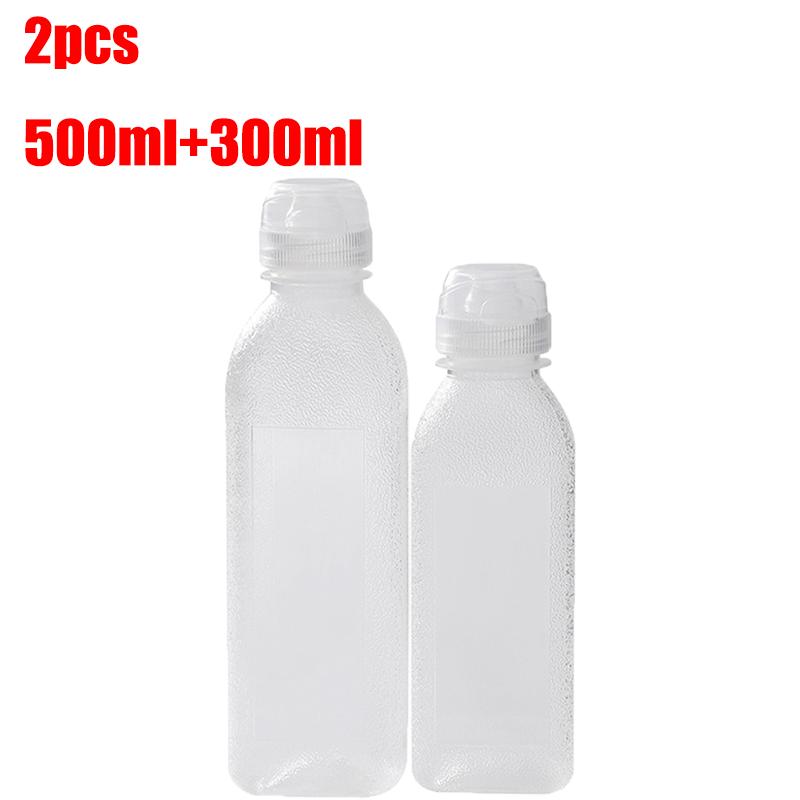 Kitchen Oil Bottle Seasoning Plastic Squeeze Bottle Dispenser for Salad BBQ Sauce Olive Oil Container Cooking Gadgets