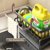 Sink Drain Rack Stainless Steel Sponge Holder Faucet Storage Soap Drainer Towel Rack Shelf Organizer Kitchen Accessories