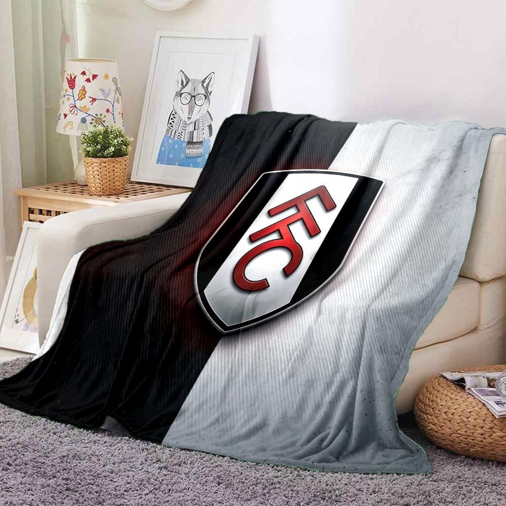 Fulham F.C Flannel Blanket, High quality Comfortable for All Seasons, Home Decor, Warmth and Comfort