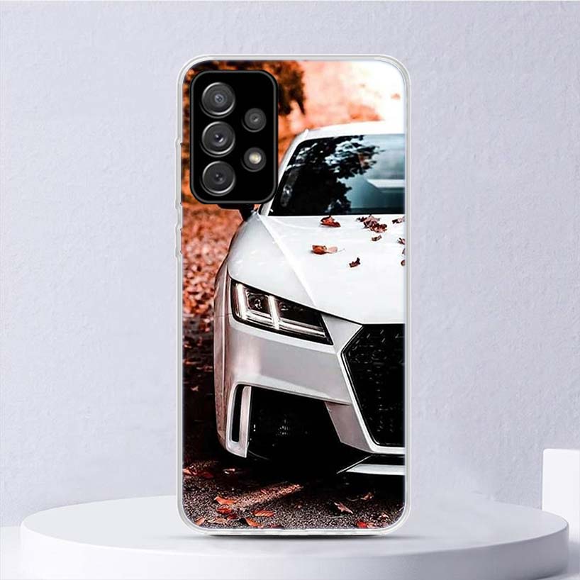 Super Car For A-Audis R-S Sport Soft Case For Samsung Galaxy A16 A26 A36 A56 A15 A14 A13 A55 A54 A53 Phone Cover A25 A35 A24 A34