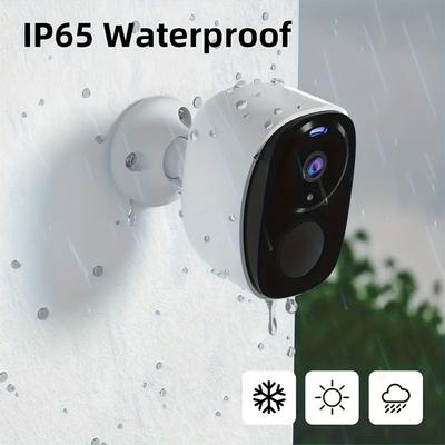 3MP bezdrátová bezpečnostní kamera Venkovní vnitřní kamera Ultra-HD 2K 2304x1296P Domácí kamera nočního vidění