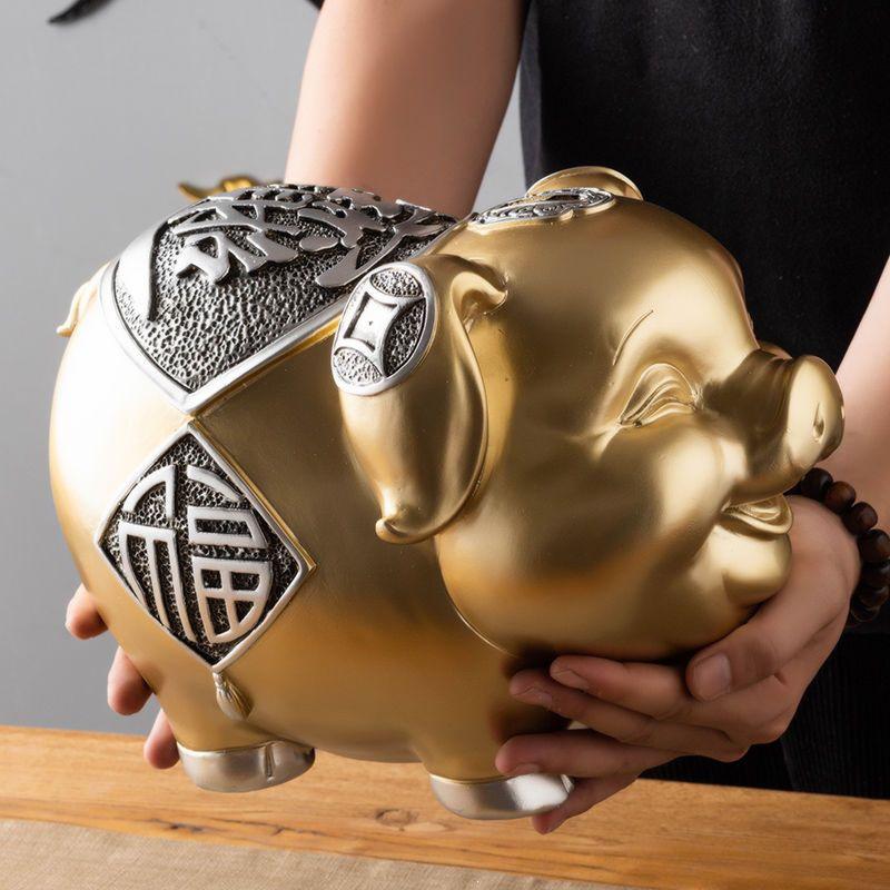 2026 Kreatives Sparschwein: Einzigartiges Sparschwein-Ornament mit großem Fassungsvermögen