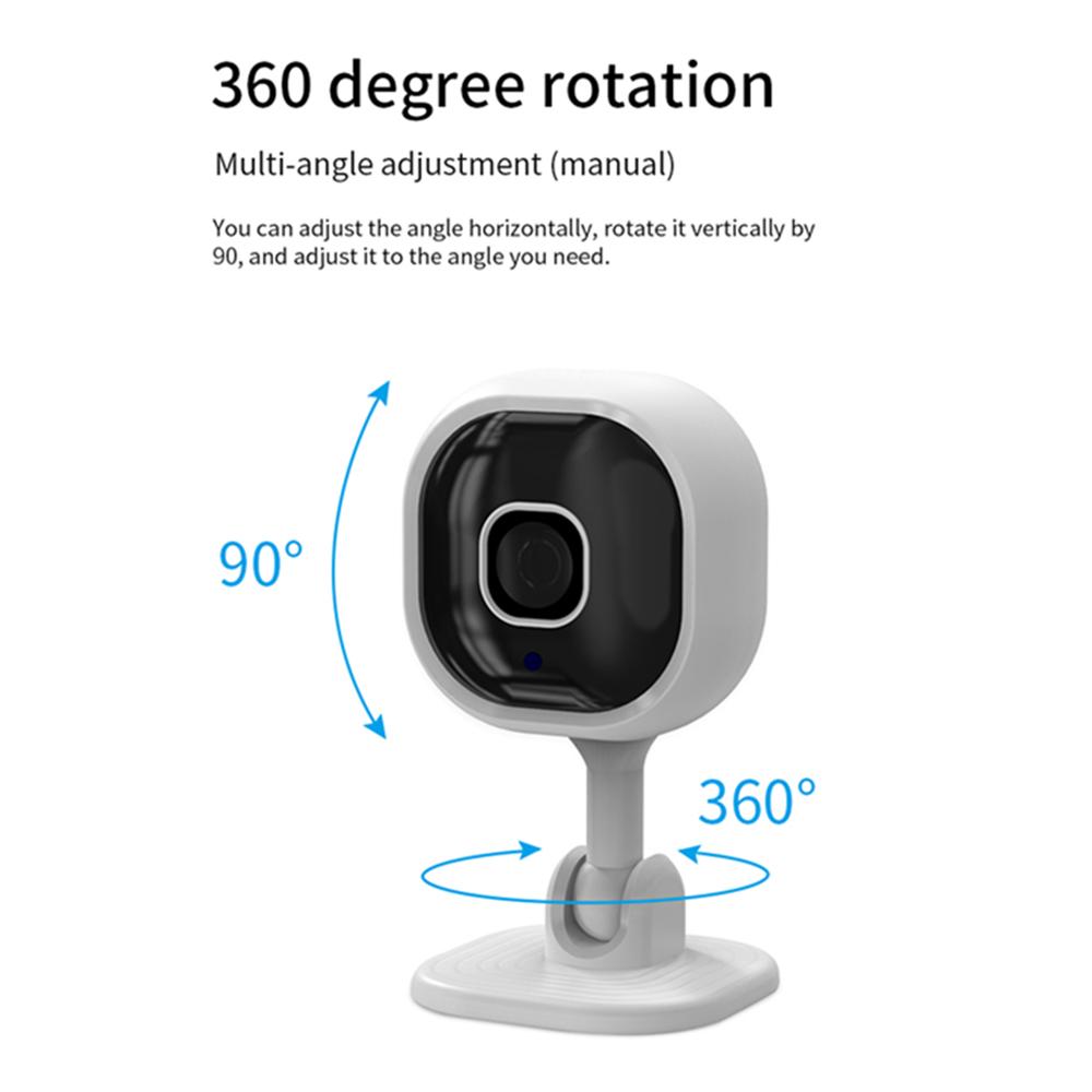 New 1080P Surveillance Camera Home Security Monitoring 2-Way Audio Built-in WiFi