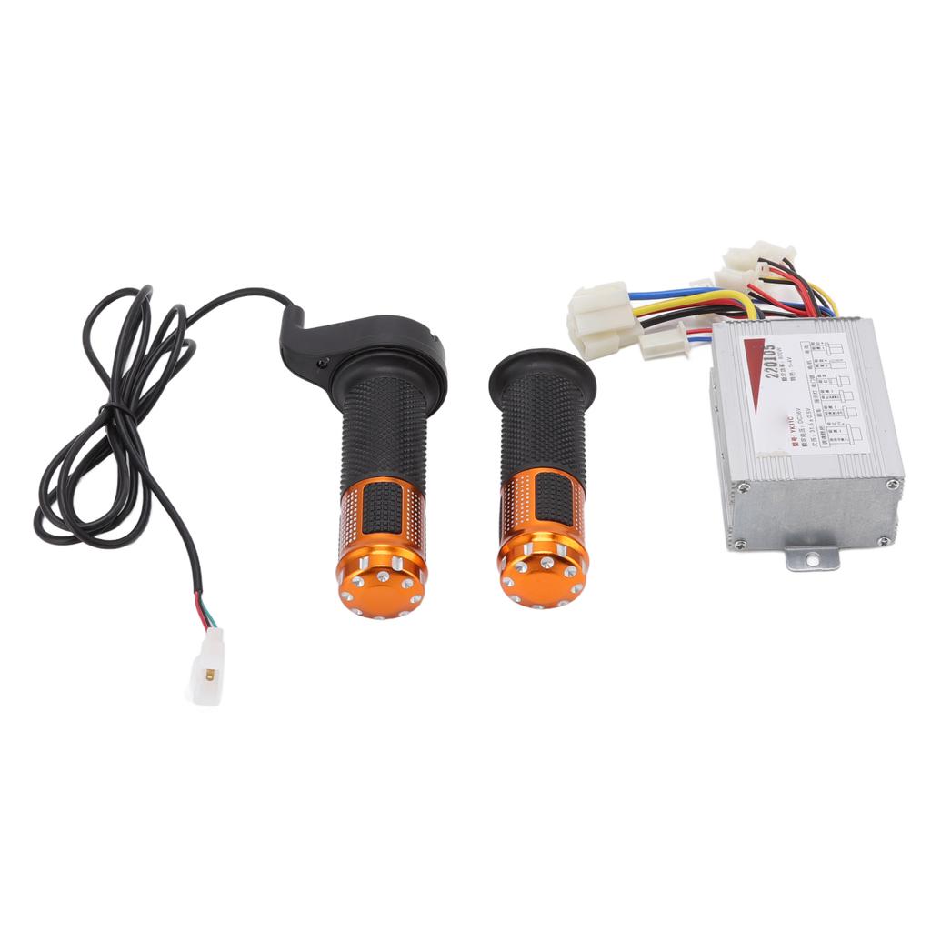Brush Motor Speed Controller DC36V 800W Speed Regulator Module with Turn Handle for Electric Bicycle Scooter Mower