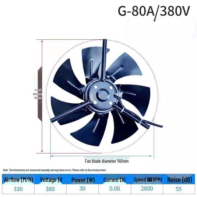 Variable Frequency Motor Cooling Fan