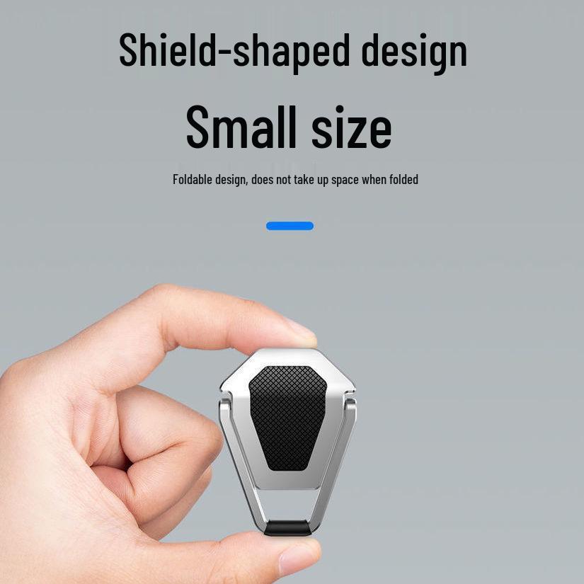 Zinc Alloy Laptop Stand: Portable, Invisible, Folding Cooling Support.