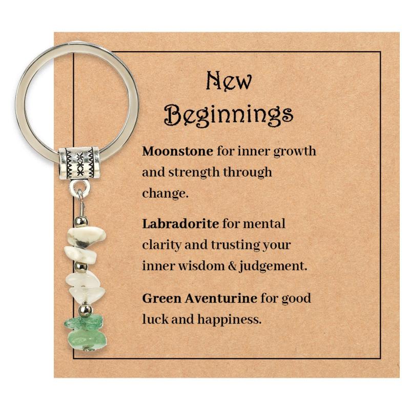 1 Piece Handmade Red Agate Card Combination Pendant Keyring  Natural Stone Beads String Keychain Gifts