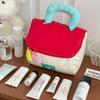 House-shaped Handheld Cosmetic Case Large Capacity Portable Storage Bag  Ladies