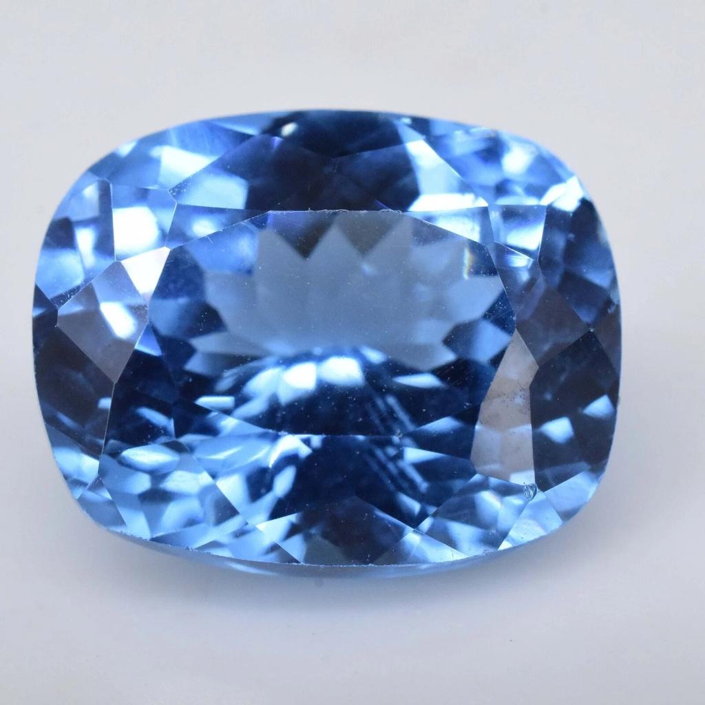 Flawless Natural Aquamarine 8.75 Ct Radiant Cut CERTIFIED Loose Gemstone
