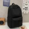 Simple Solid Color Casual Backpack for High School Students, Suitable for Outdoor Commuting,Lightweight, And Versatile, Designed for Laptops