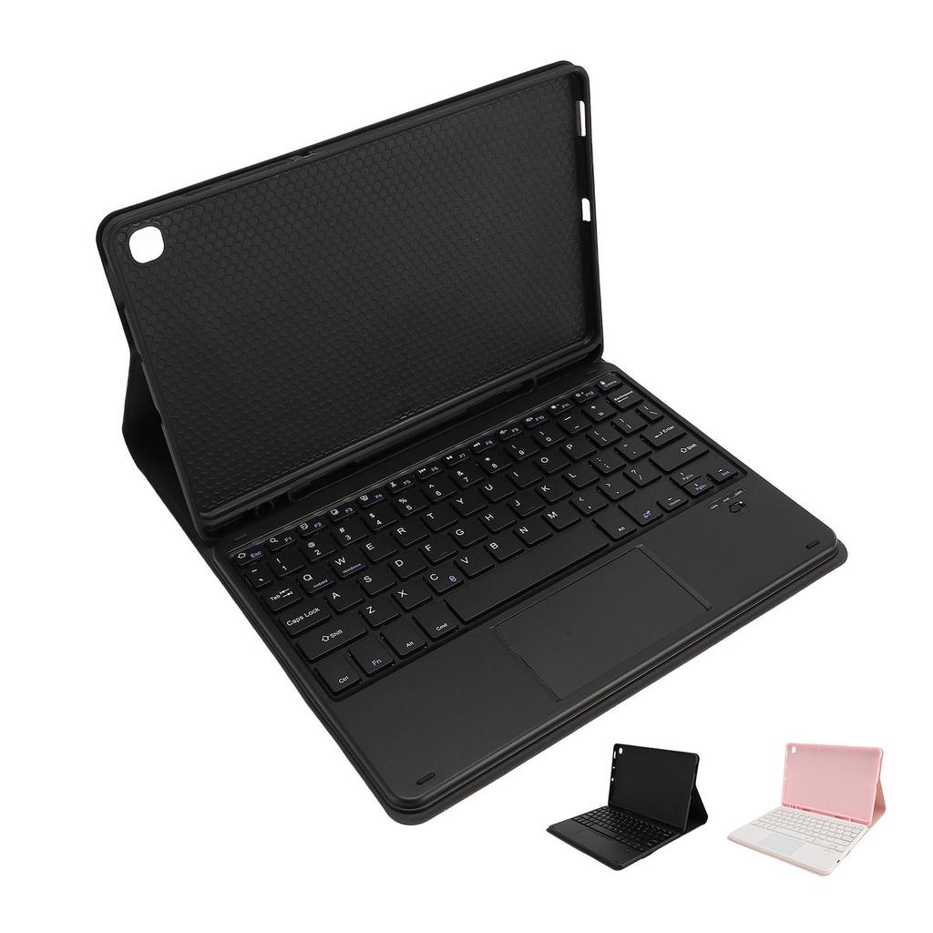 Tablet Keyboard Case Leather Bluetooth Anti Scratch Tablet Touchpad Keyboard Case for Galaxy Tab S6 