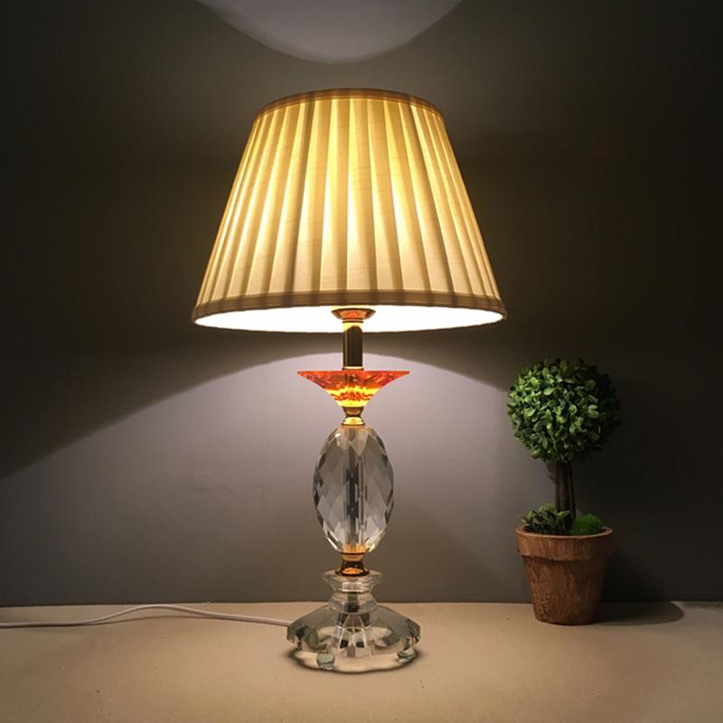 Round Lampshade Fabric Pleated E27 Table Lamp Shade Bedside Floor Lampshade Home Office Desk Decor Lighting Accessories