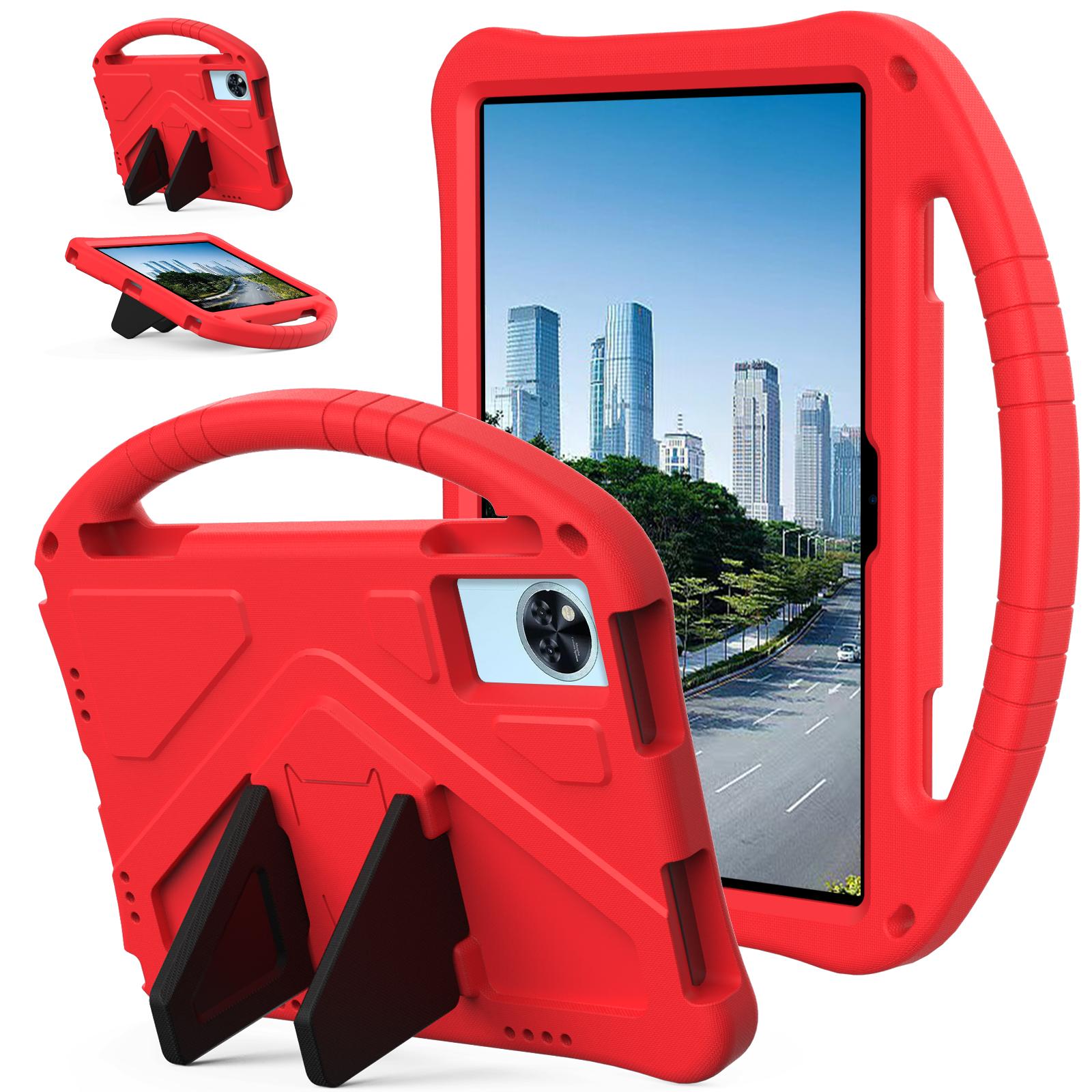 

Kids Funda EVA Case Universal For Doogee Tab G6 Plus U11 Pro 2025 11.0 inch Kickstand Cover With Portable Hand Holder Shockproof U11-U11 Pro 2025 красный