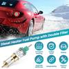 22ml Diesel Heater Fuel Pump With Double Filter Low Noise Diesel Parking Heater Pump Replacement for Various Heating Systems