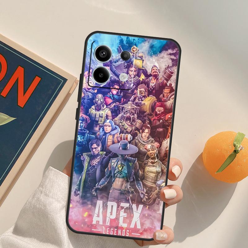 Apex Legends Funda For Xiaomi Redmi Note 14 Pro 9 10 11 12 13 Pro 10S 11S 12S Redmi 10C 12C 13C 14C Case
