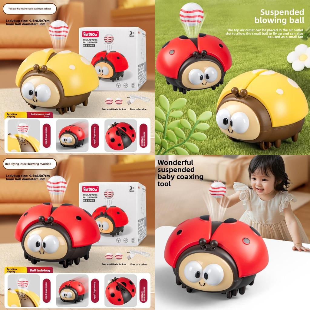 Insect Fan Hovering Ball Baby Focus Training Electric Toy For Infant And Toddler Play