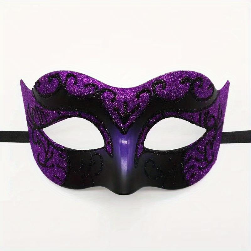 Fairy Painted  Masquerade Mask Spray Painting Men's and Women's Mask Party Bar Masquerade, Half Face
