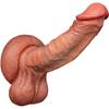 Skin Color Meat King Pro Double Liquid Silicone Artificial Penis Makeup Female Masturbator Thick Long Vacation Penis Adult Sexual Supplies