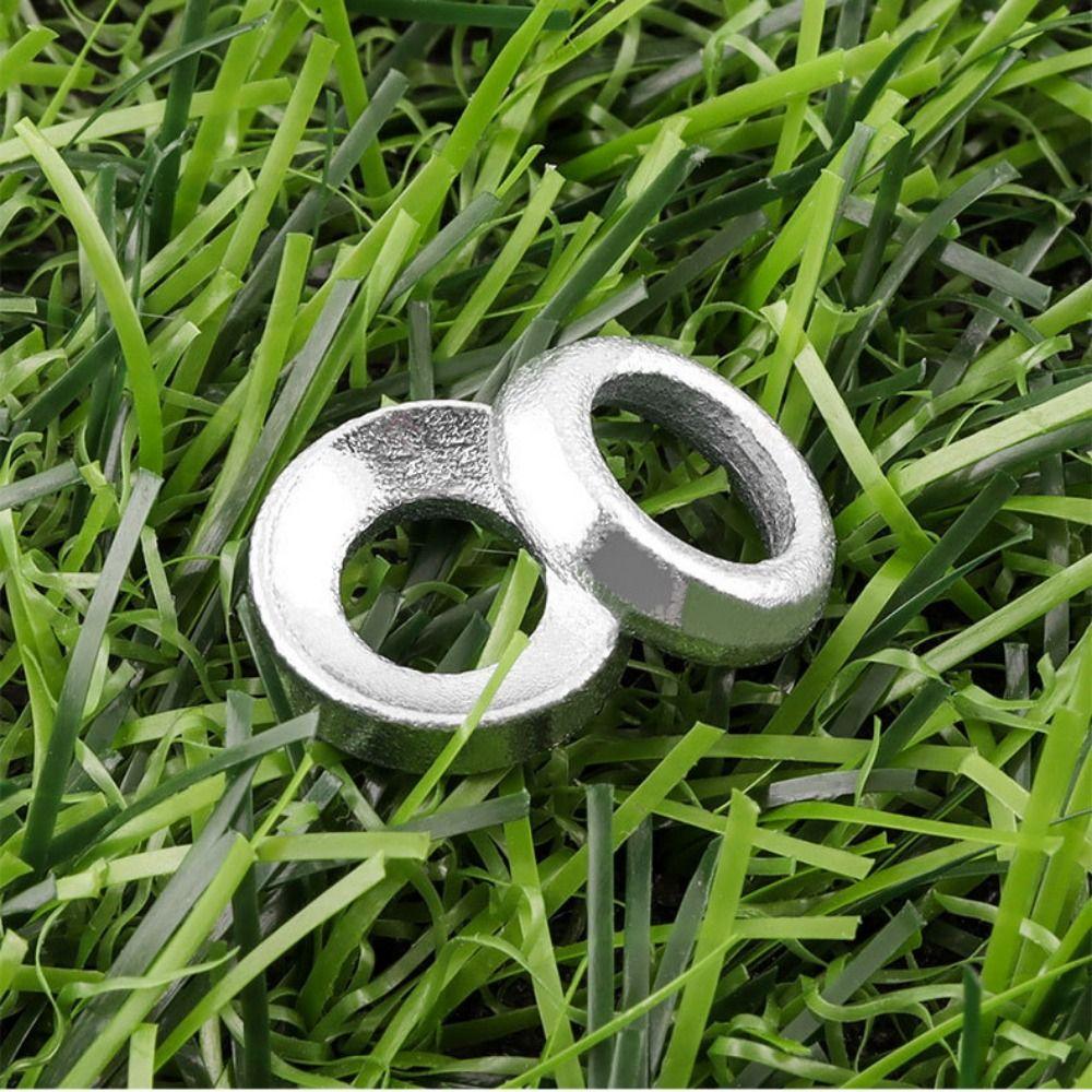 2pcs M6 Washer M6 Disc Brake Spacer Aluminum Zinc Zinc Alloy M6 Concave Convex Washer  Folding