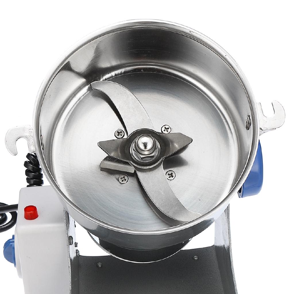 Electric Herb Grain Grinder Cereal Mill Flour Coffee Wheat Cereal Grinding Pulverizer Food Machine Grinder Tool 550W