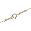 TIFFANY&Co. open teardrop Necklace K18 yellow gold 2g Women Used