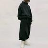 Fear of God Essentials Nylon Fleece Kapuzensweatshirt Schwarz Herren Oberteile 202SU244320F