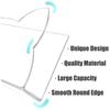 Clear Mail Holder Acrylic Envelope Storage Sorter Letter Holder  For Office Desk Home Countertop