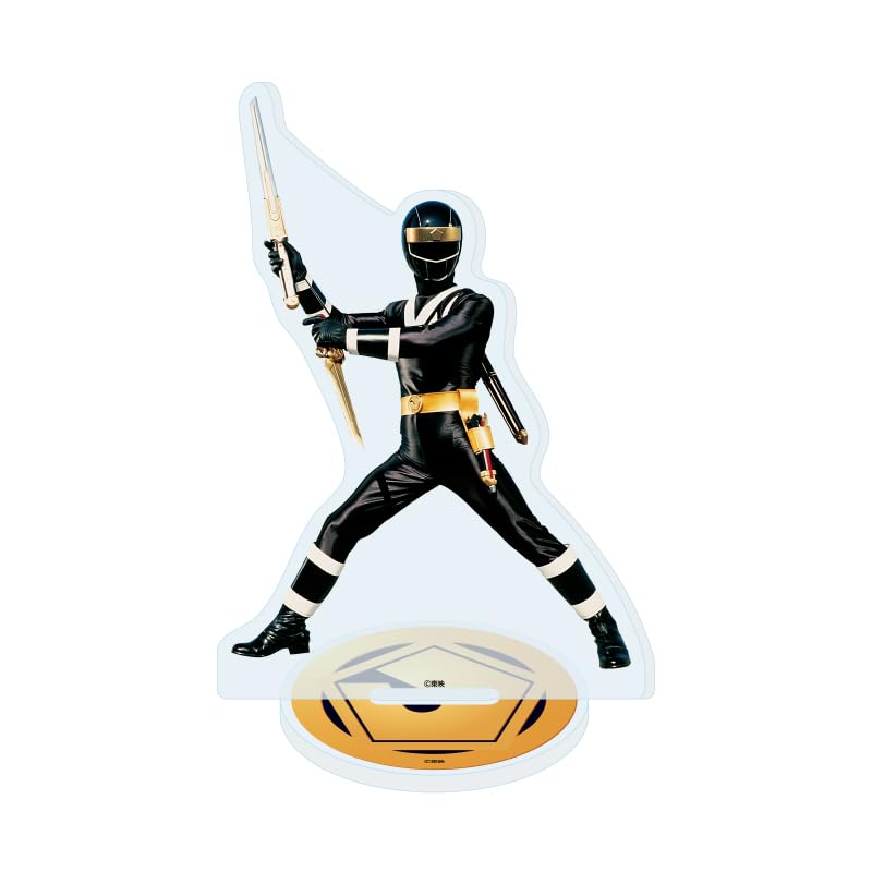 

Ninja Sentai Kakuranger 05 Ninja Acrylic Stand Black/Jiraiya [Official Illustration]
