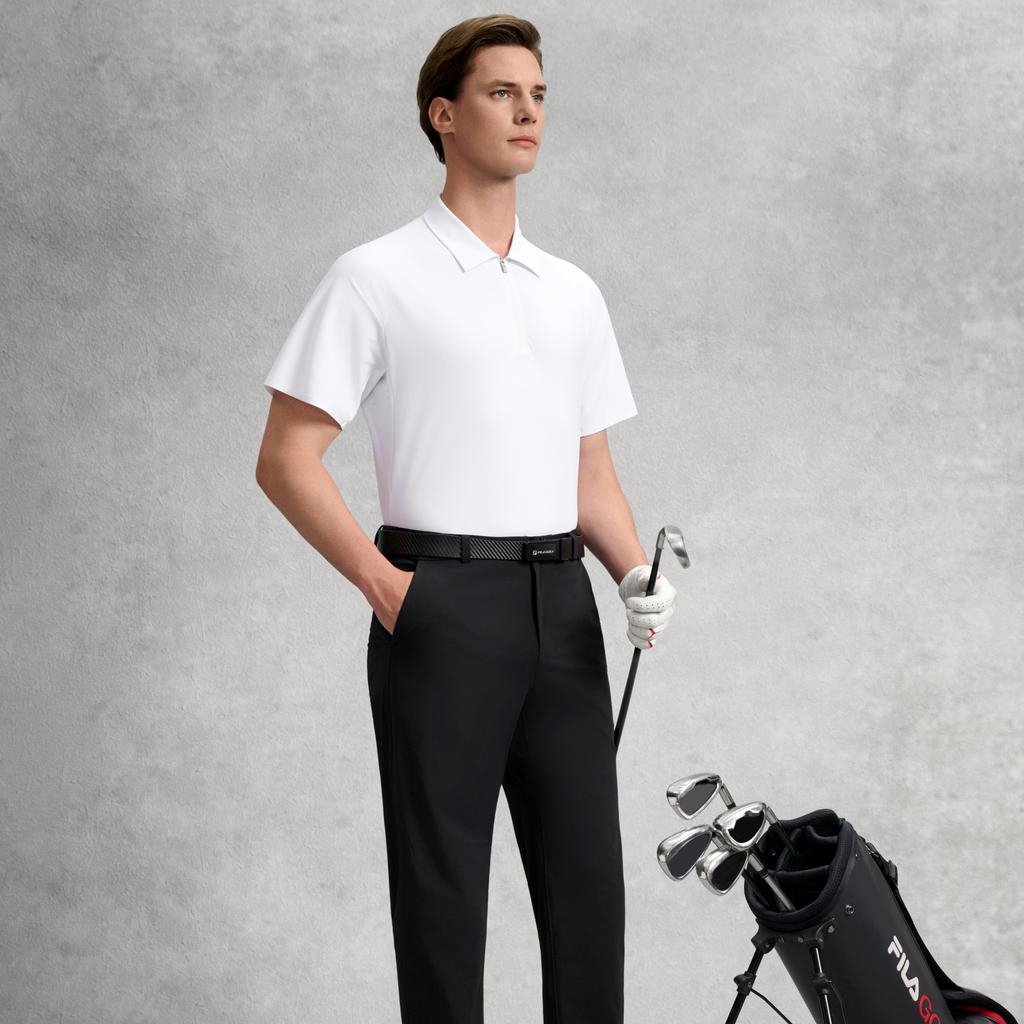 FILA Golf Series Contact Cool Simple Business Casual Polo Shirt Men tops A11M635135FWT