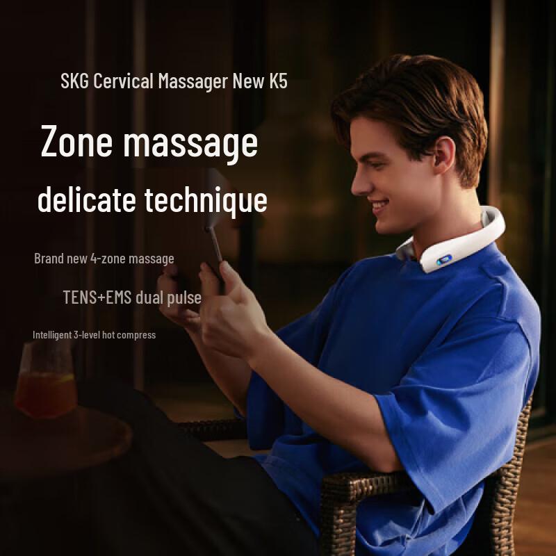 SKG K5-2 Portable Neck and Shoulder Pulse Massager