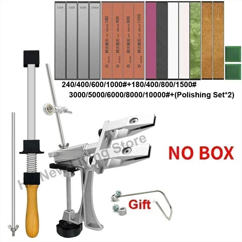 Fixed Knife Sharpener Kitchen Sharpening Stone Aluminum alloy Angle Sharpeners Professional Grinding System Whetstone Woodwork