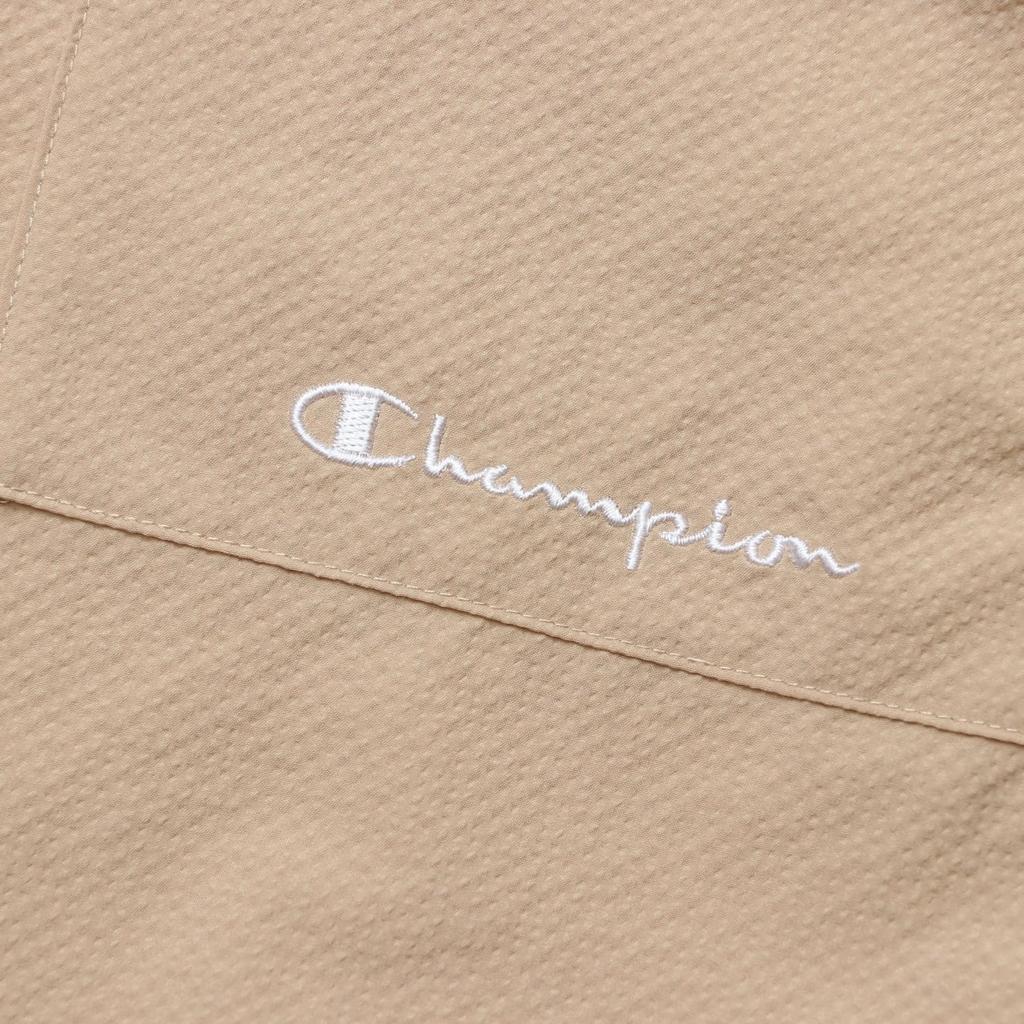 Champion Boys Casual Shorts with Embroidered Script Logo CK-B502, Beige,