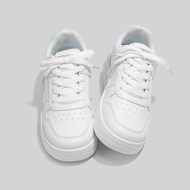Air Force White Shoes Women's Spring Sports Shoes Student Casual Shoes Running Shoes Flat Single Shoes